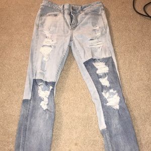 American eagle high waisted jeans